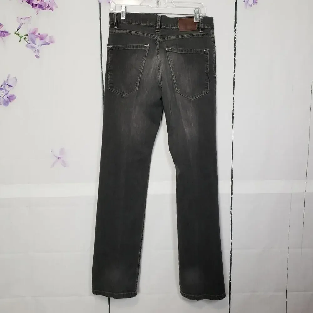 Trigger Jeans Premium Faded Black Denim Jeans 32 - Picture 2 of 7